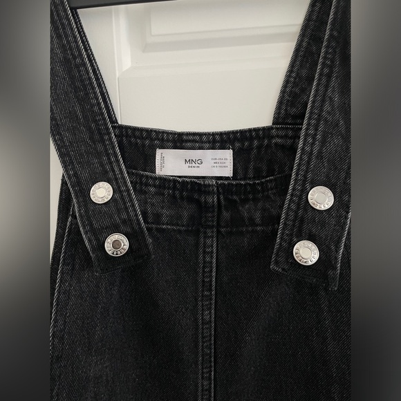 Mango overall denim dress Size xs - Picture 3 of 4